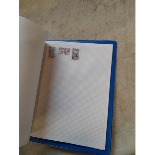 100 - Binder of mainly used stamps with an approx vendor stocklist