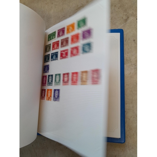101 - Stamps : A binder of mainly used stamps with an approx vendor stocklist