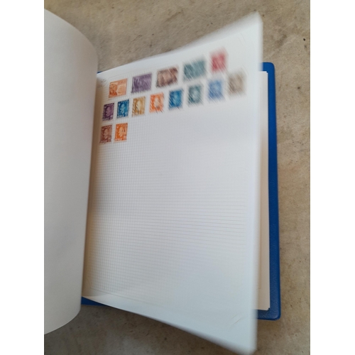 101 - Stamps : A binder of mainly used stamps with an approx vendor stocklist