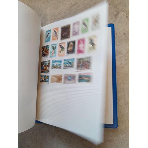 101 - Stamps : A binder of mainly used stamps with an approx vendor stocklist