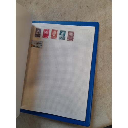 101 - Stamps : A binder of mainly used stamps with an approx vendor stocklist