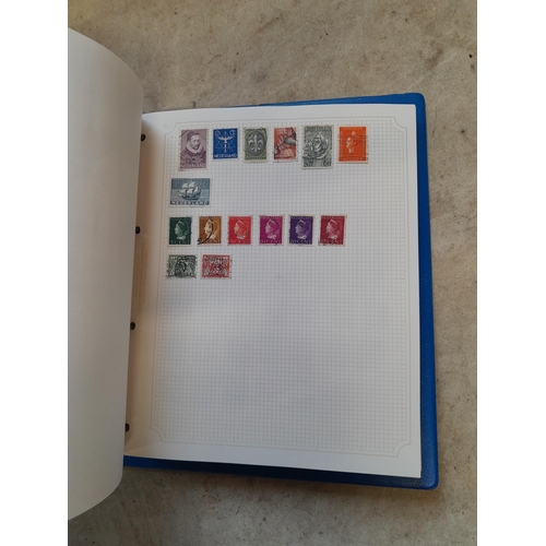 101 - Stamps : A binder of mainly used stamps with an approx vendor stocklist