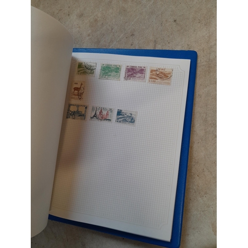 101 - Stamps : A binder of mainly used stamps with an approx vendor stocklist