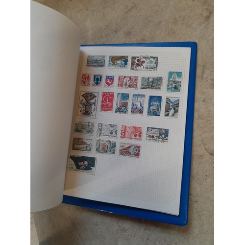 102 - Stamps : A binder of mainly used stamps with an approx vendor stocklist