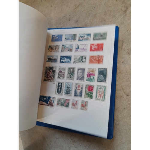 102 - Stamps : A binder of mainly used stamps with an approx vendor stocklist