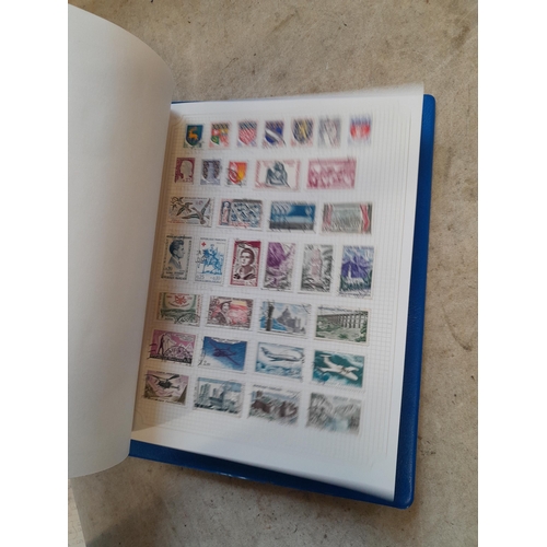 102 - Stamps : A binder of mainly used stamps with an approx vendor stocklist
