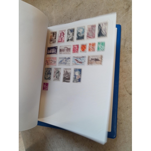 102 - Stamps : A binder of mainly used stamps with an approx vendor stocklist