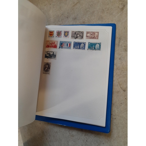 102 - Stamps : A binder of mainly used stamps with an approx vendor stocklist