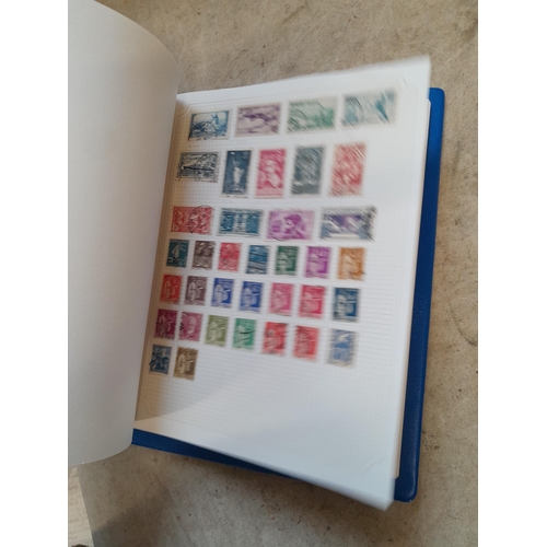 102 - Stamps : A binder of mainly used stamps with an approx vendor stocklist