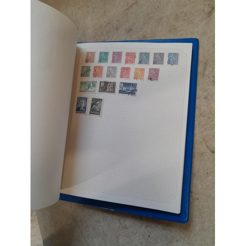 102 - Stamps : A binder of mainly used stamps with an approx vendor stocklist