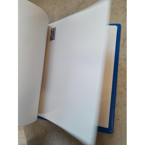 102 - Stamps : A binder of mainly used stamps with an approx vendor stocklist