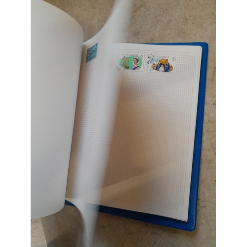 102 - Stamps : A binder of mainly used stamps with an approx vendor stocklist