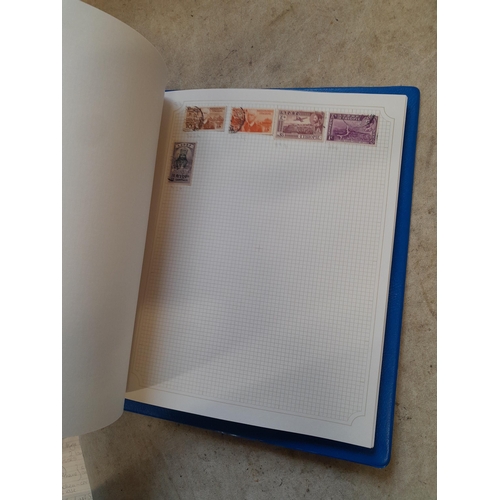 102 - Stamps : A binder of mainly used stamps with an approx vendor stocklist