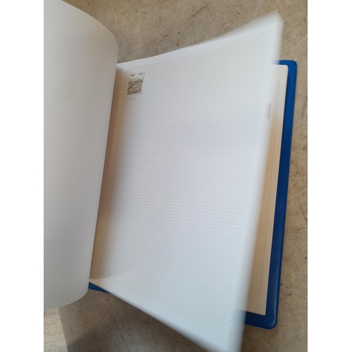 102 - Stamps : A binder of mainly used stamps with an approx vendor stocklist