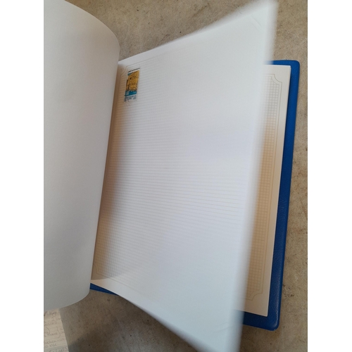 102 - Stamps : A binder of mainly used stamps with an approx vendor stocklist