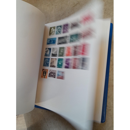 102 - Stamps : A binder of mainly used stamps with an approx vendor stocklist