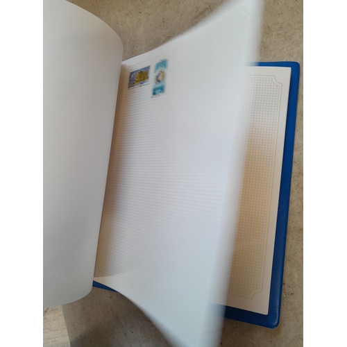 102 - Stamps : A binder of mainly used stamps with an approx vendor stocklist