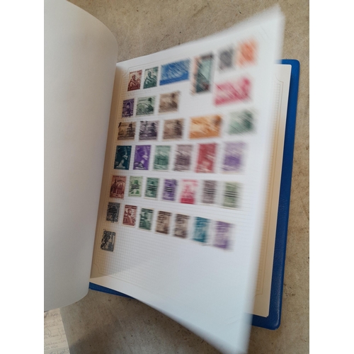 102 - Stamps : A binder of mainly used stamps with an approx vendor stocklist