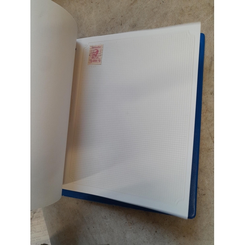 102 - Stamps : A binder of mainly used stamps with an approx vendor stocklist