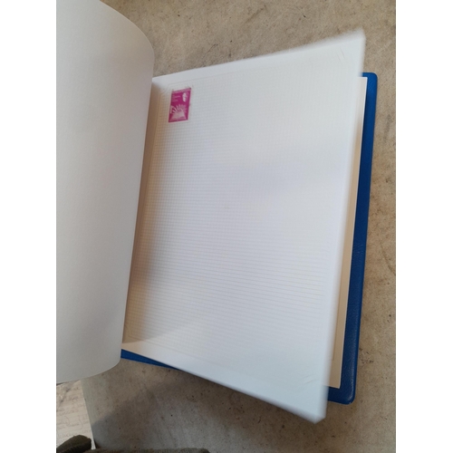 102 - Stamps : A binder of mainly used stamps with an approx vendor stocklist