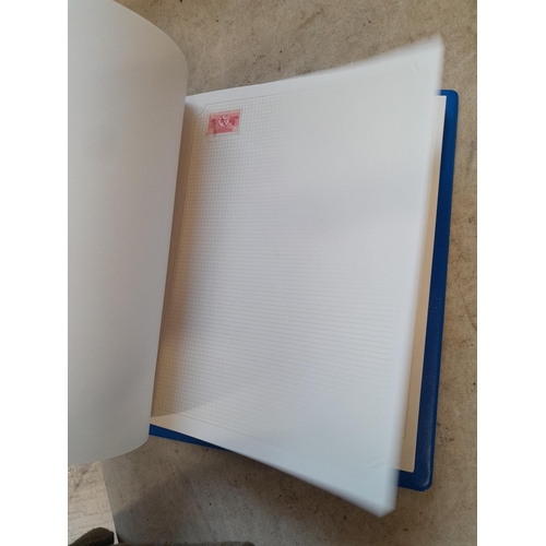 102 - Stamps : A binder of mainly used stamps with an approx vendor stocklist