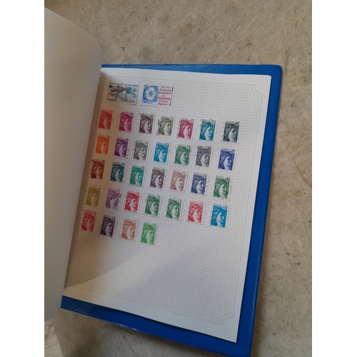 102 - Stamps : A binder of mainly used stamps with an approx vendor stocklist