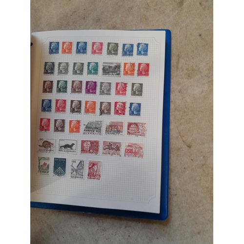102 - Stamps : A binder of mainly used stamps with an approx vendor stocklist