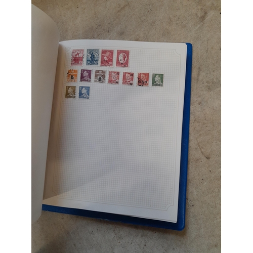 102 - Stamps : A binder of mainly used stamps with an approx vendor stocklist