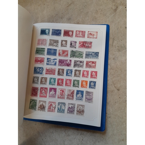 102 - Stamps : A binder of mainly used stamps with an approx vendor stocklist