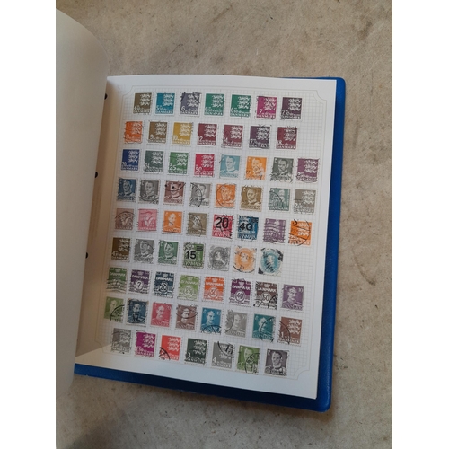 102 - Stamps : A binder of mainly used stamps with an approx vendor stocklist