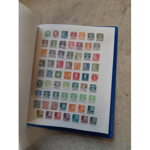 102 - Stamps : A binder of mainly used stamps with an approx vendor stocklist