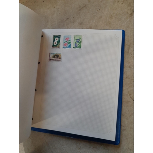 102 - Stamps : A binder of mainly used stamps with an approx vendor stocklist