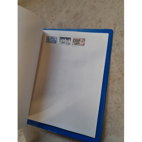 102 - Stamps : A binder of mainly used stamps with an approx vendor stocklist
