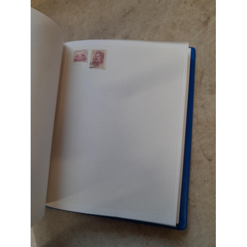 102 - Stamps : A binder of mainly used stamps with an approx vendor stocklist