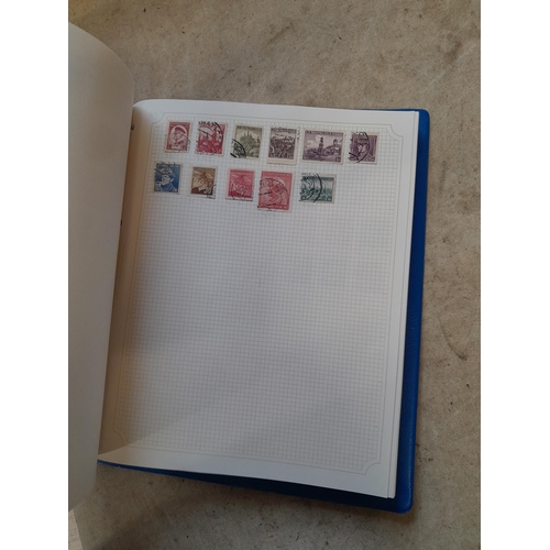 102 - Stamps : A binder of mainly used stamps with an approx vendor stocklist