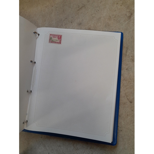 102 - Stamps : A binder of mainly used stamps with an approx vendor stocklist