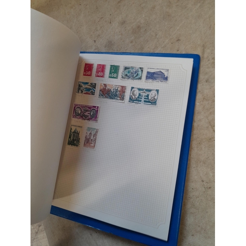 102 - Stamps : A binder of mainly used stamps with an approx vendor stocklist