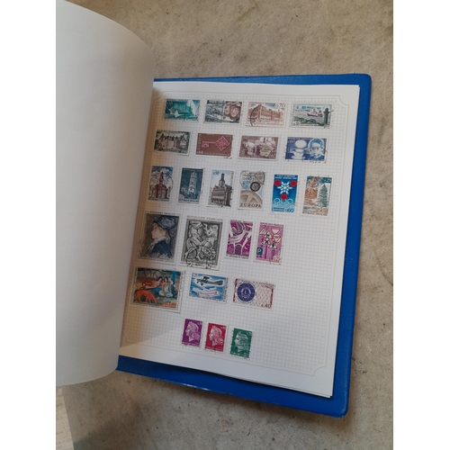 102 - Stamps : A binder of mainly used stamps with an approx vendor stocklist