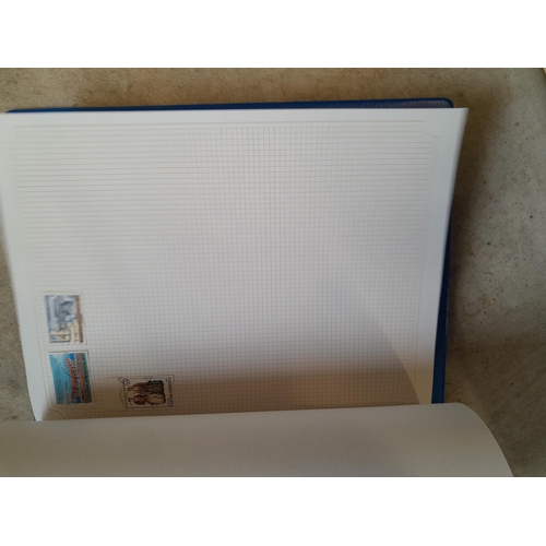 103 - Stamps : A binder of mainly used stamps with an approx vendor stocklist