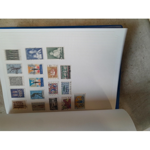 103 - Stamps : A binder of mainly used stamps with an approx vendor stocklist