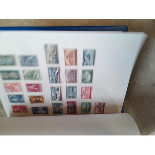 103 - Stamps : A binder of mainly used stamps with an approx vendor stocklist