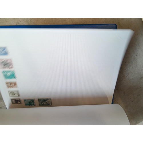 103 - Stamps : A binder of mainly used stamps with an approx vendor stocklist