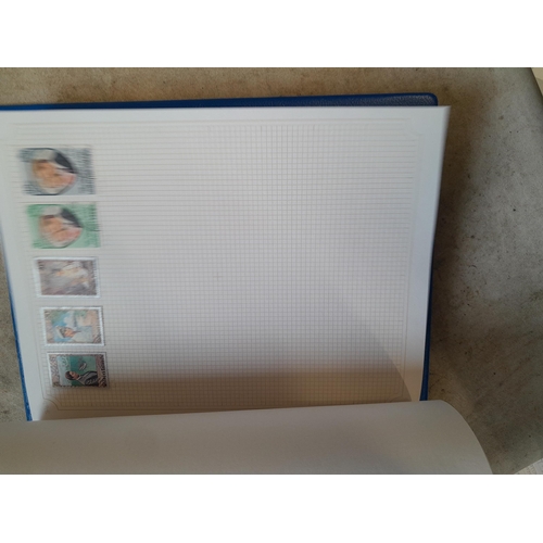 103 - Stamps : A binder of mainly used stamps with an approx vendor stocklist