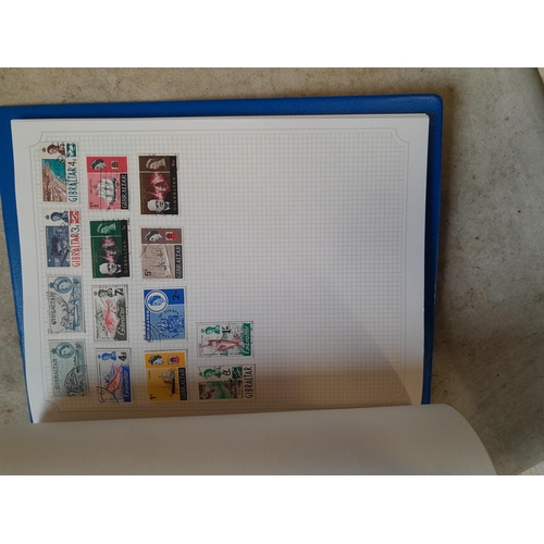 103 - Stamps : A binder of mainly used stamps with an approx vendor stocklist
