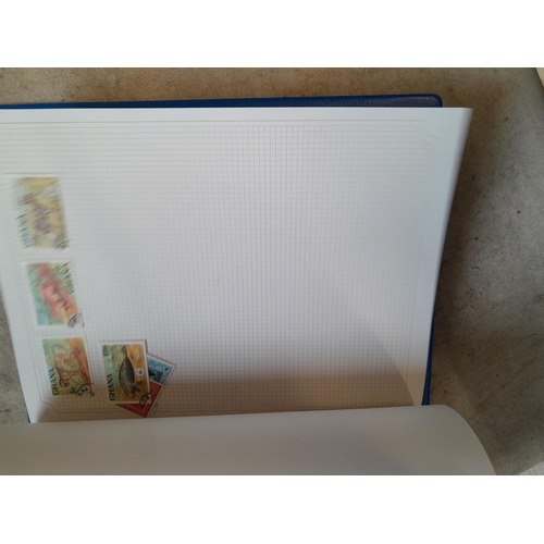 103 - Stamps : A binder of mainly used stamps with an approx vendor stocklist