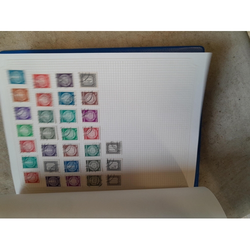 103 - Stamps : A binder of mainly used stamps with an approx vendor stocklist