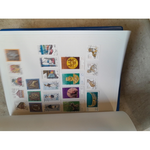 103 - Stamps : A binder of mainly used stamps with an approx vendor stocklist