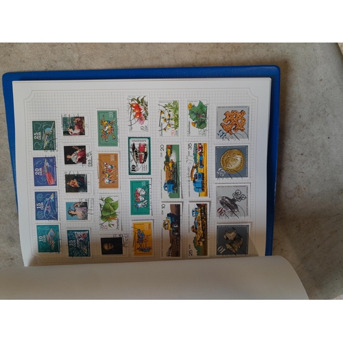 103 - Stamps : A binder of mainly used stamps with an approx vendor stocklist
