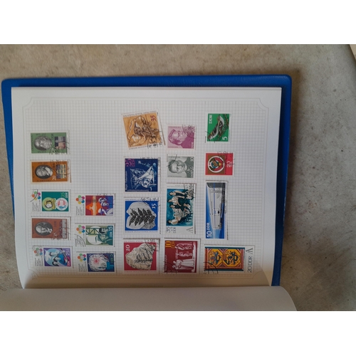 103 - Stamps : A binder of mainly used stamps with an approx vendor stocklist