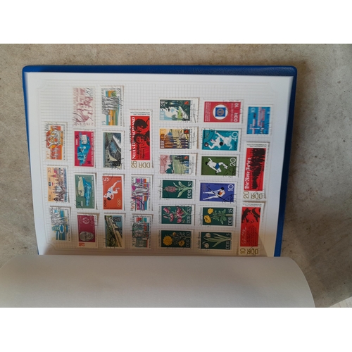 103 - Stamps : A binder of mainly used stamps with an approx vendor stocklist
